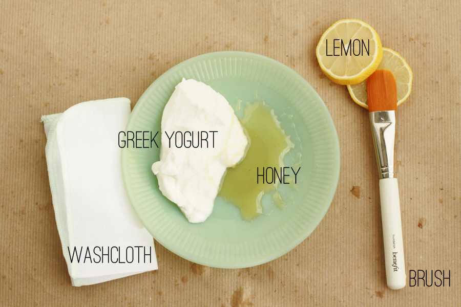 Greek yogurt for skincare