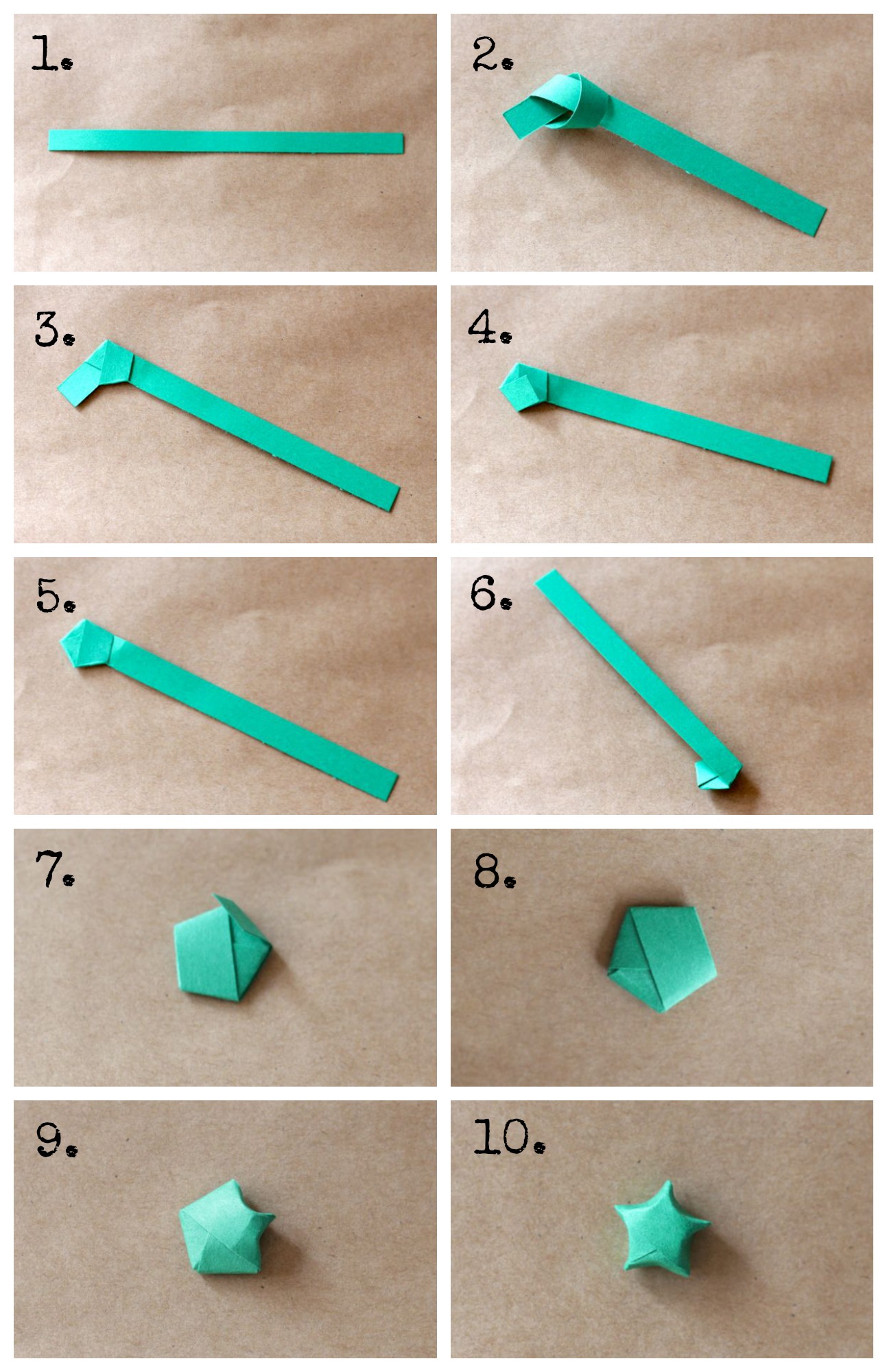 Origami Paper Straws, Homemade Straws, Version 2