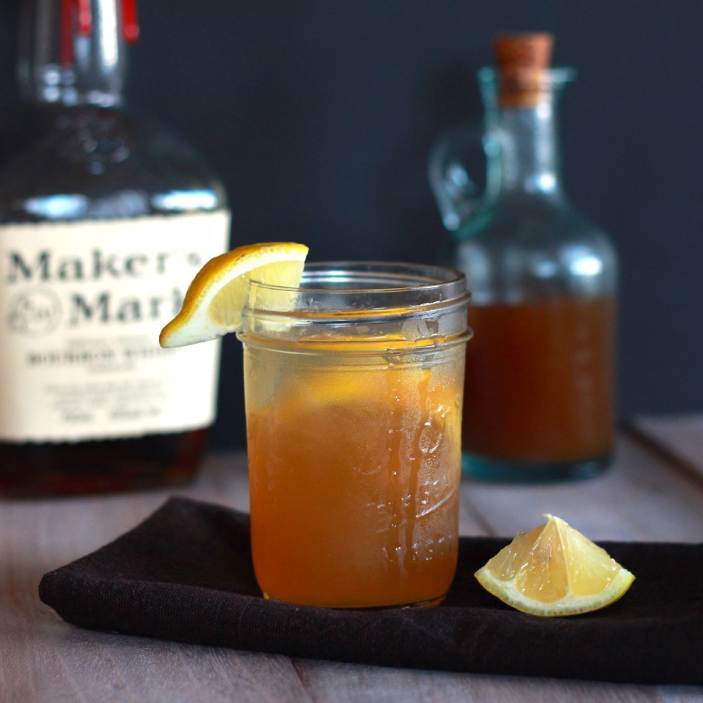 Cocktail Hour Ginger Syrup And Bourbon 9708