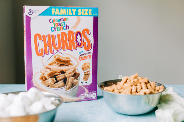 Churro Marshmallow Squares