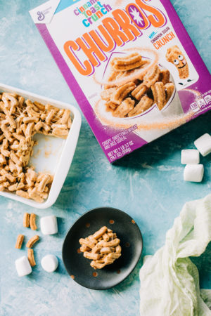 Churro Marshmallow Squares